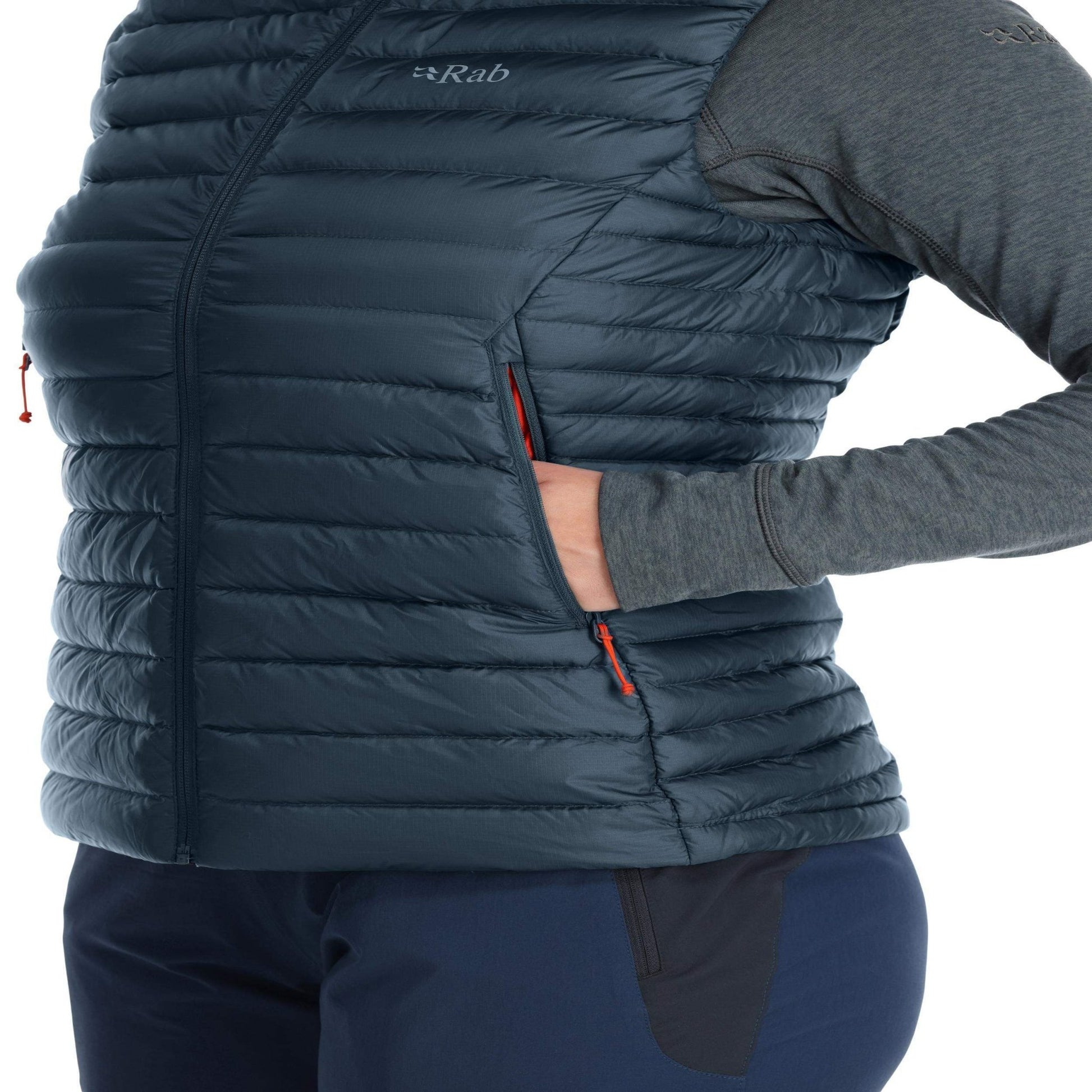 Rab Microlight Vest WS - Chaleco de pluma ligero 700FP para mujer - 