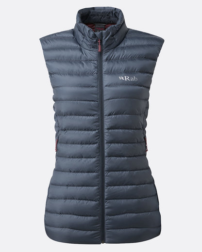 Rab Microlight Vest W'S - Plumón de 700 FP y Pertex Quantum - Chalecos