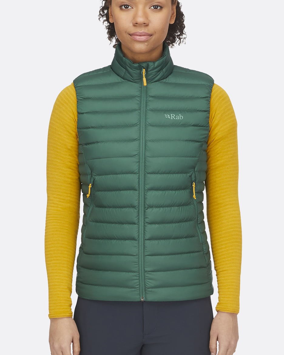 Rab Microlight Vest W'S - Plumón de 700 FP y Pertex Quantum - 30% - Chalecos