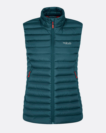 Rab Microlight Vest W'S - Plumón de 700 FP y Pertex Quantum - Chalecos