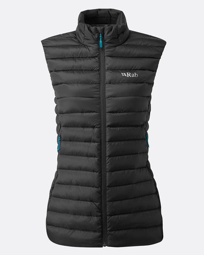 Rab Microlight Vest W'S - Plumón de 700 FP y Pertex Quantum - Chalecos