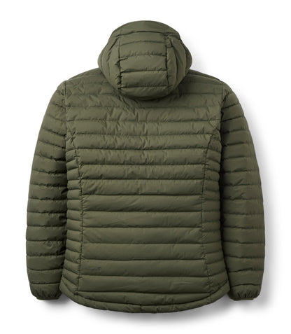 Rab Microlight Windstopper Hoody – Chaqueta de Pluma 700FP para Montaña Técnica - Chaquetas Impermeables