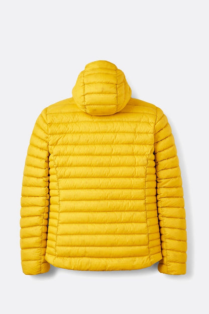 Rab Microlight X Hoody Dark Pollen – espalda