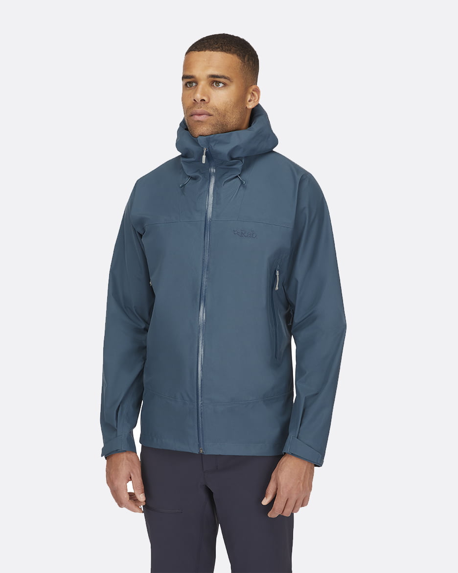 Rab Namche GTX Jacket - Membrana Impermeable de Gore - Tex reciclado 75D de 3 capas - Chaquetas