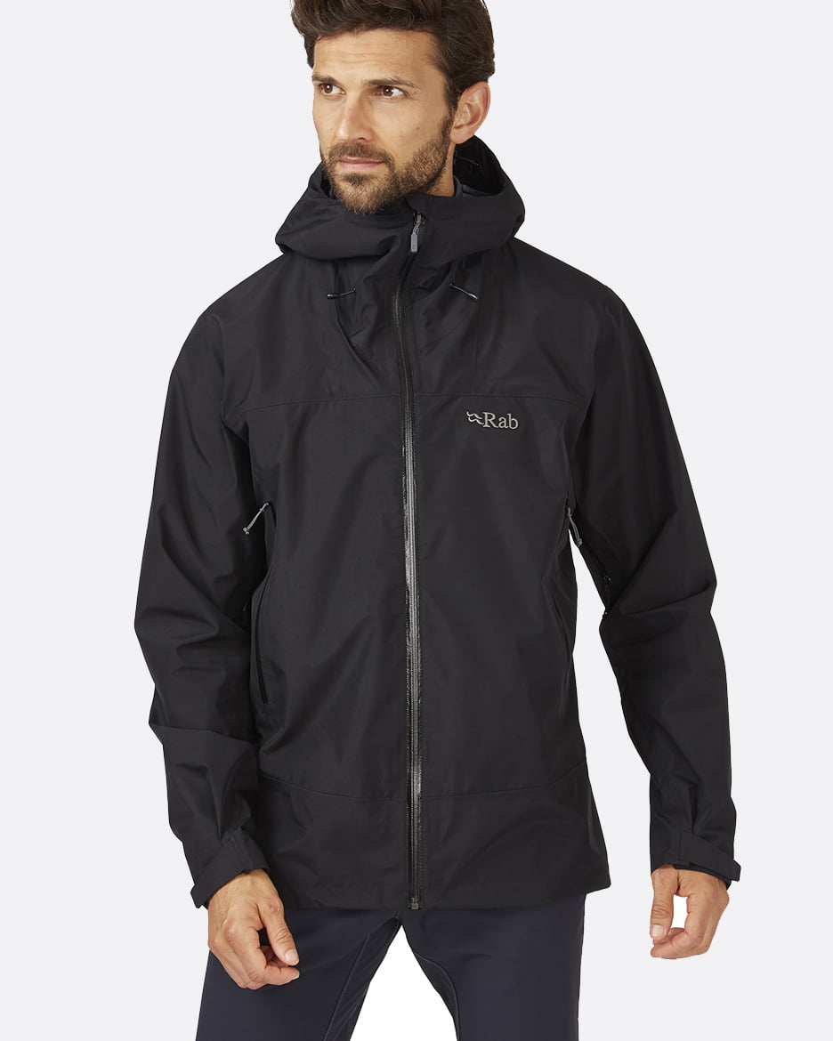 Rab Namche GTX Jacket - Membrana Impermeable de Gore - Tex reciclado 75D de 3 capas - Chaquetas