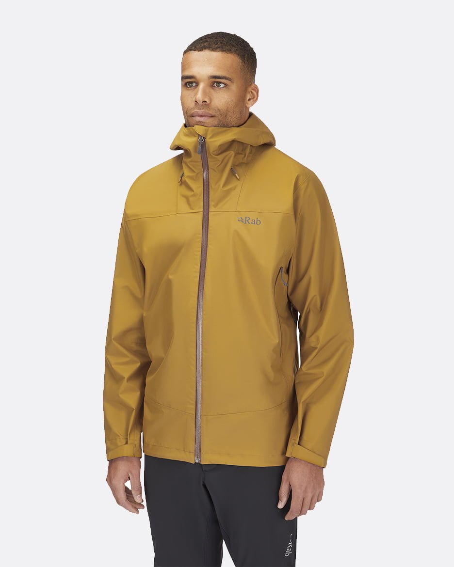 Rab Namche GTX Jacket - Membrana Impermeable de Gore - Tex reciclado 75D de 3 capas - Chaquetas