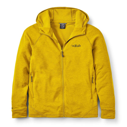 Rab Nexus Hoody – Forro polar con capucha ligero y elástico para montaña - 
