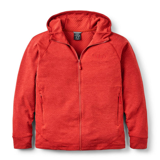 Rab Nexus Hoody – Forro polar con capucha ligero y elástico para montaña - 