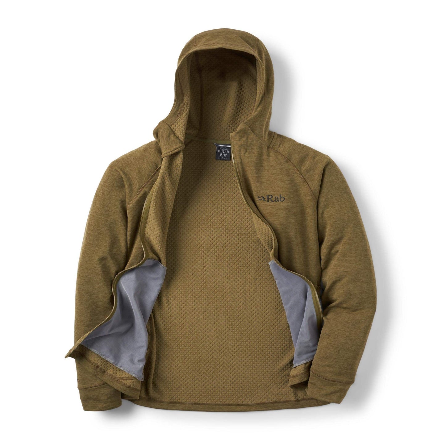 Rab Nexus Hoody – Forro polar con capucha ligero y elástico para montaña - 