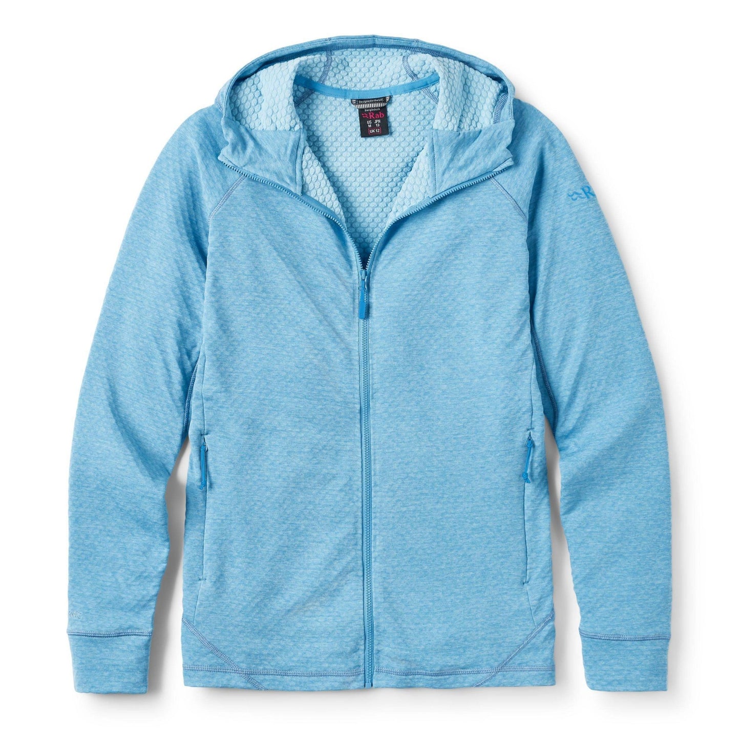 Rab Nexus Hoody Wmns – Forro polar ligero con capucha Thermic™ para montaña y uso activo - 
