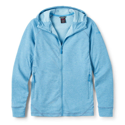 Rab Nexus Hoody Wmns – Forro polar ligero con capucha Thermic™ para montaña y uso activo - 