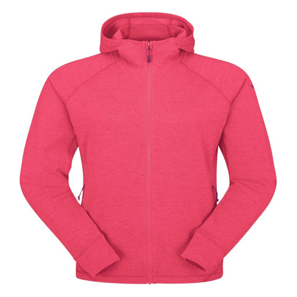Rab Nexus Hoody Wmns – Forro polar ligero con capucha Thermic™ para montaña y uso activo - 