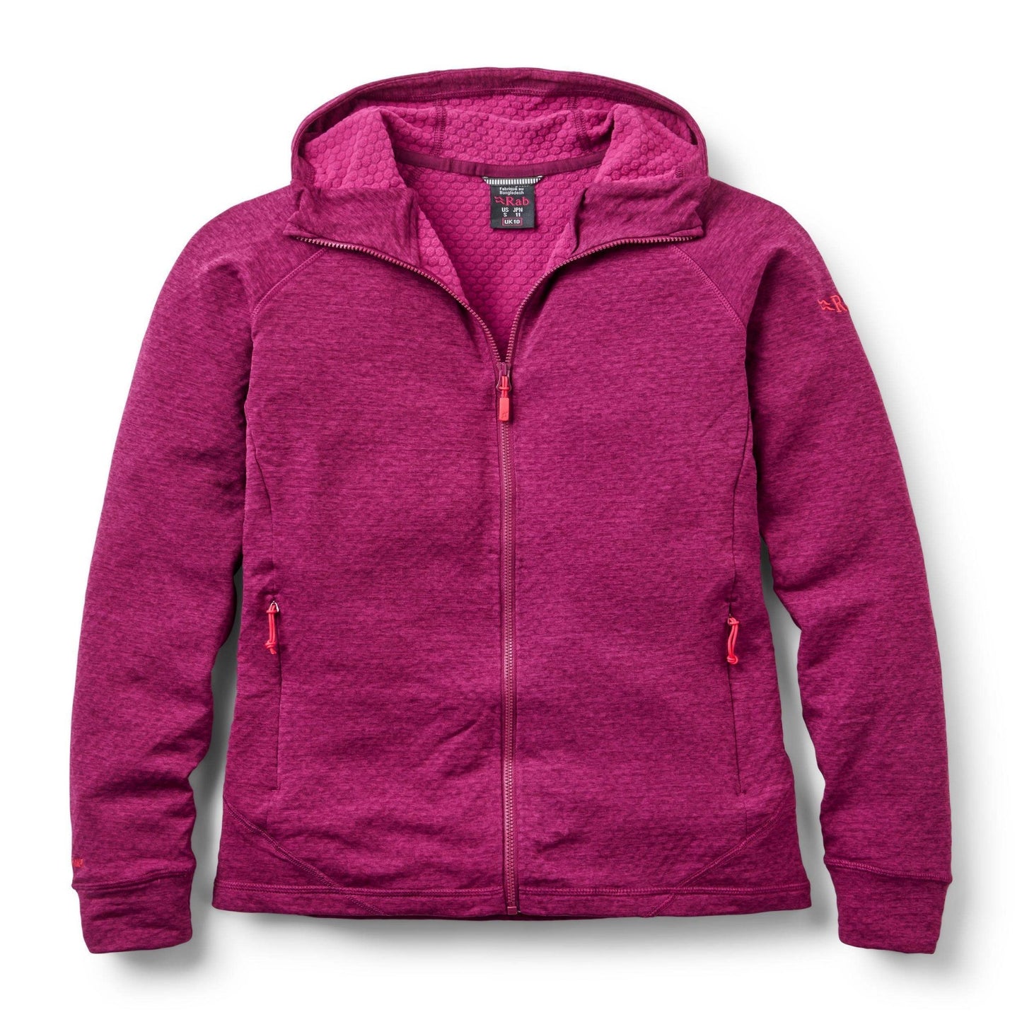 Rab Nexus Hoody Wmns – Forro polar ligero con capucha Thermic™ para montaña y uso activo - 