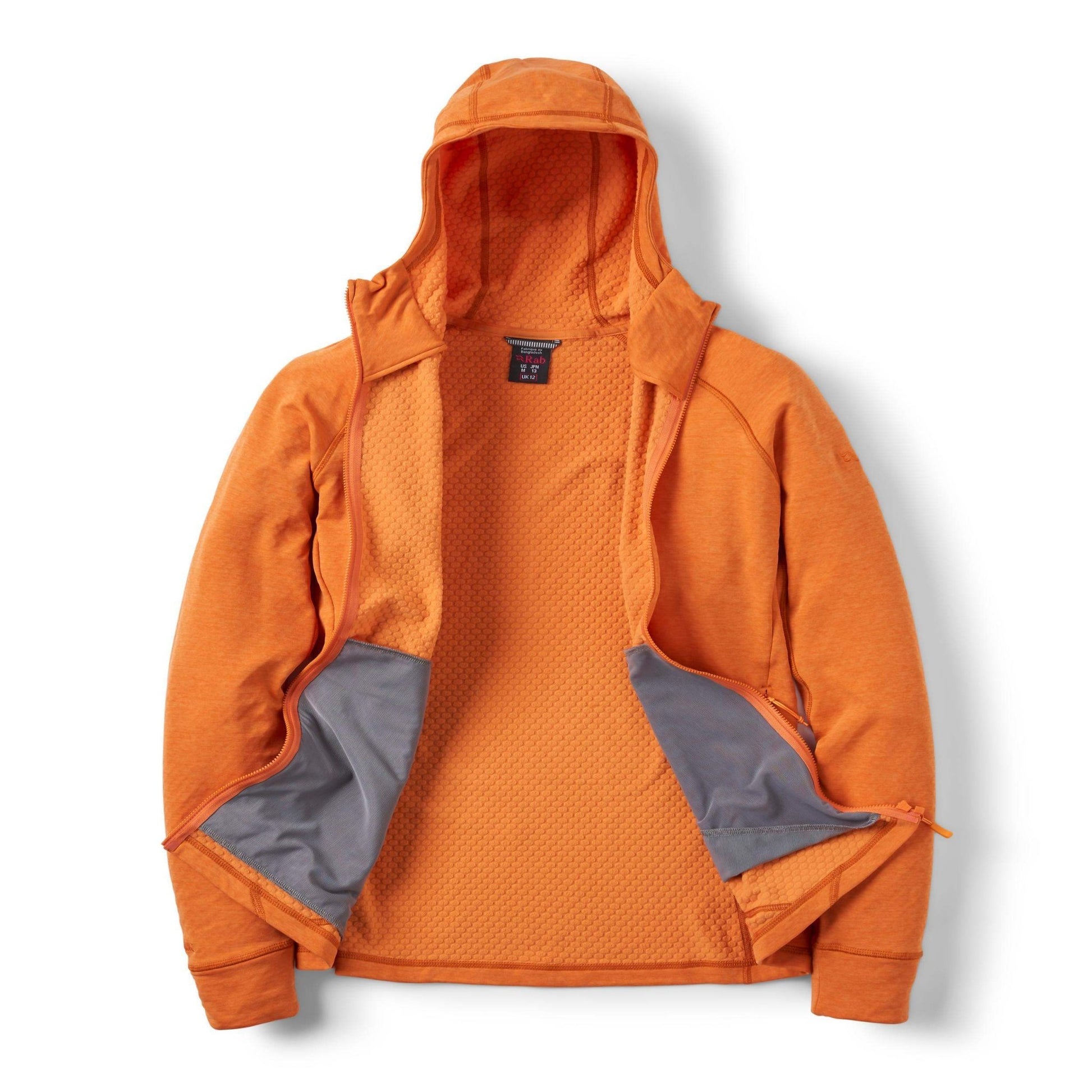 Rab Nexus Hoody Wmns – Forro polar ligero con capucha Thermic™ para montaña y uso activo - 