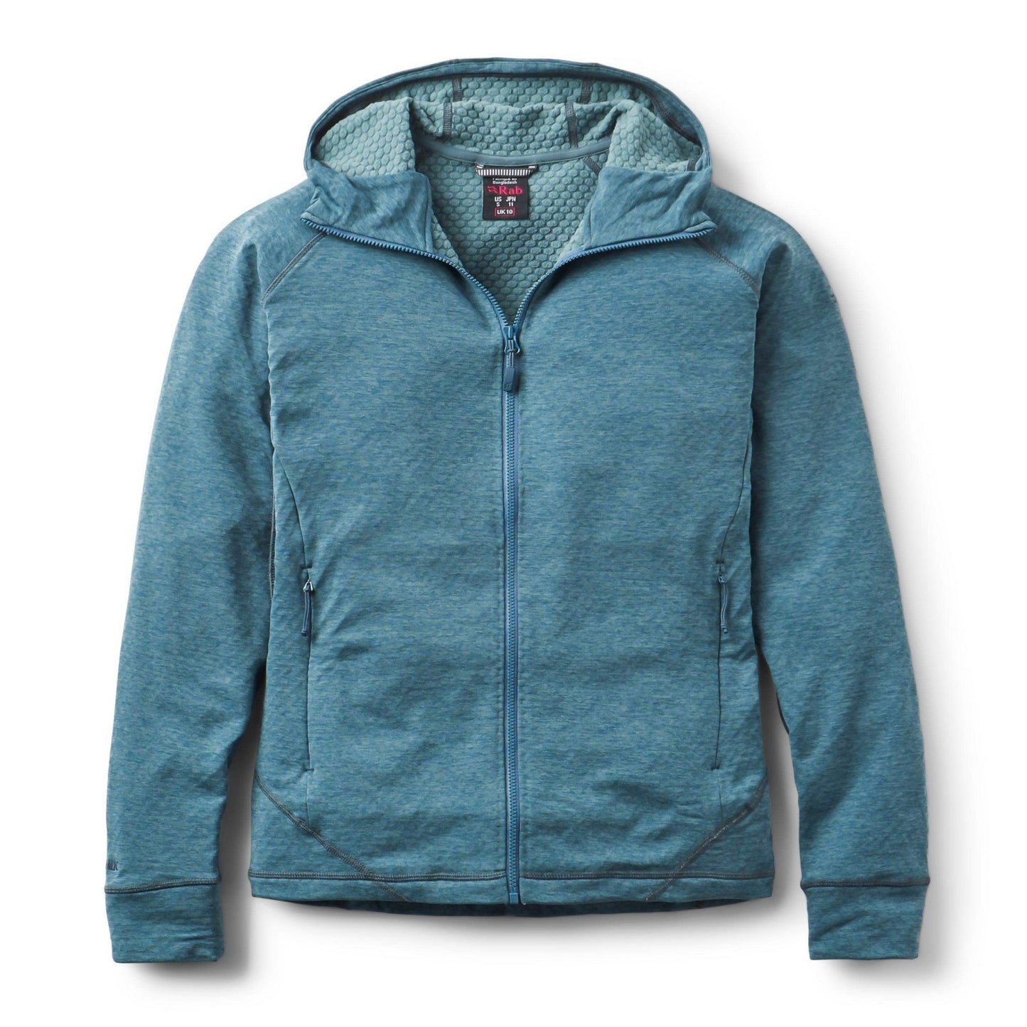 Rab Nexus Hoody Wmns – Forro polar ligero con capucha Thermic™ para montaña y uso activo - 