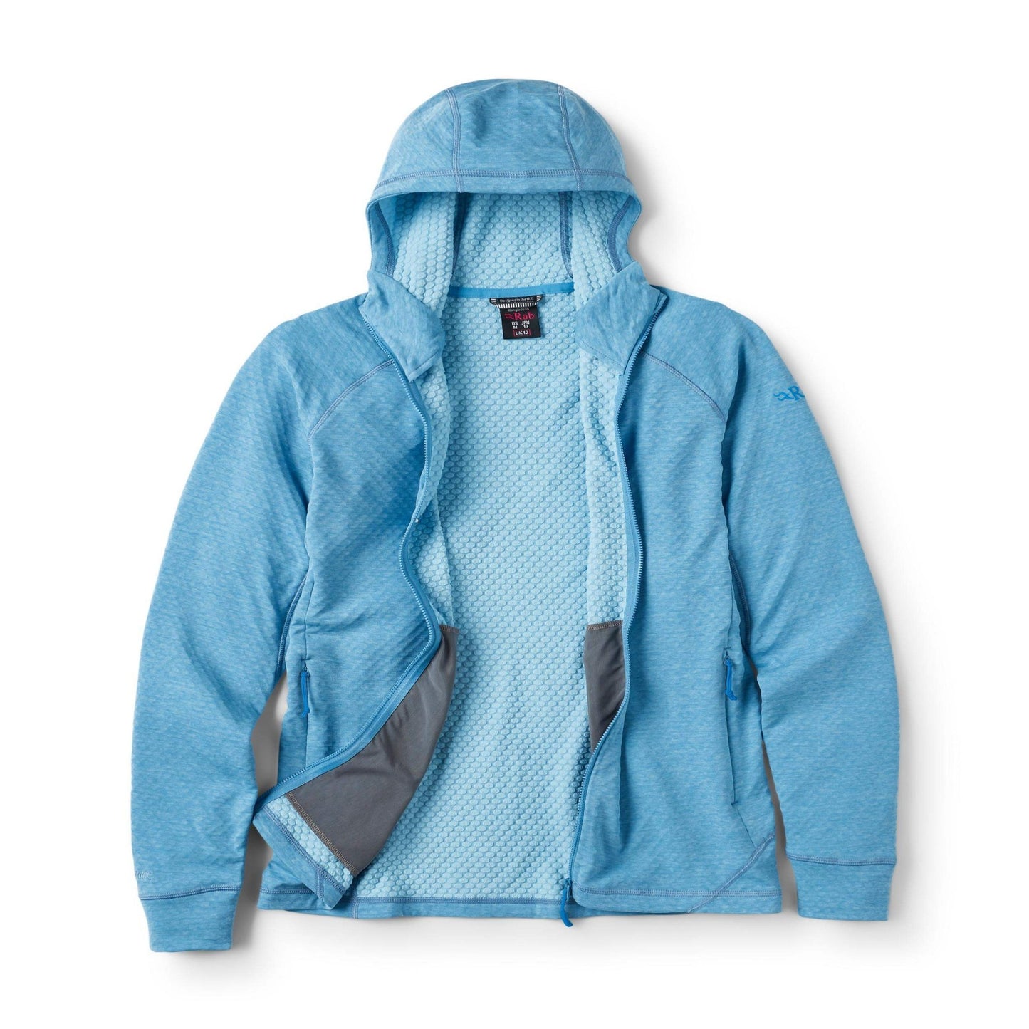 Rab Nexus Hoody Wmns – Forro polar ligero con capucha Thermic™ para montaña y uso activo - 
