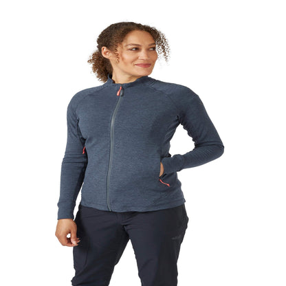 Rab Nexus Jacket Wmns – Forro polar técnico ligero y transpirable para montaña - 
