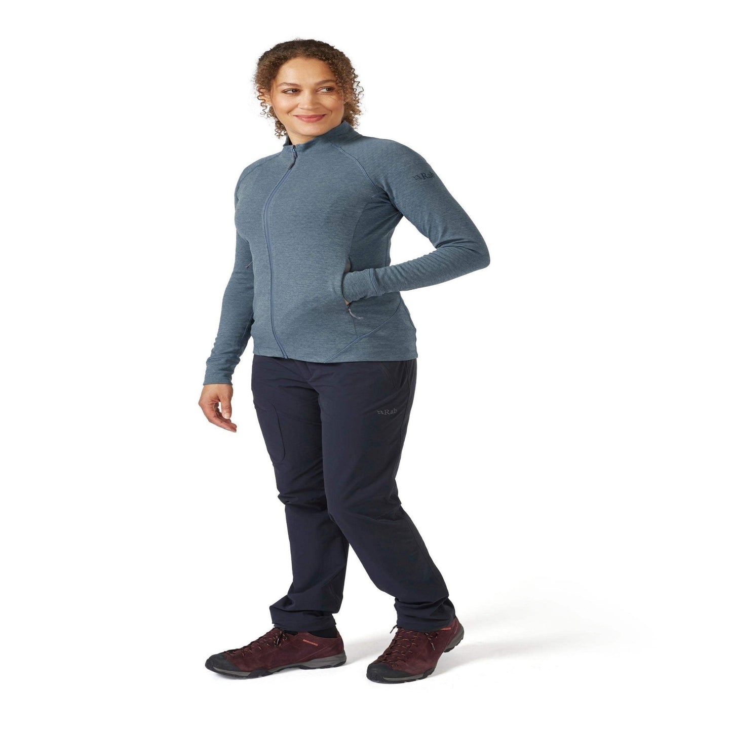 Rab Nexus Jacket Wmns – Forro polar técnico ligero y transpirable para montaña - 