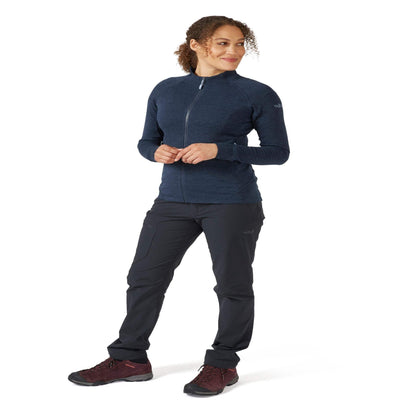 Rab Nexus Jacket Wmns – Forro polar técnico ligero y transpirable para montaña - 