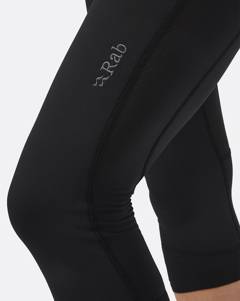 Rab Ocular 3/4 Tights W'S - Mallas Térmicas Antiolores de Secado Rápido - Mallas Termicas