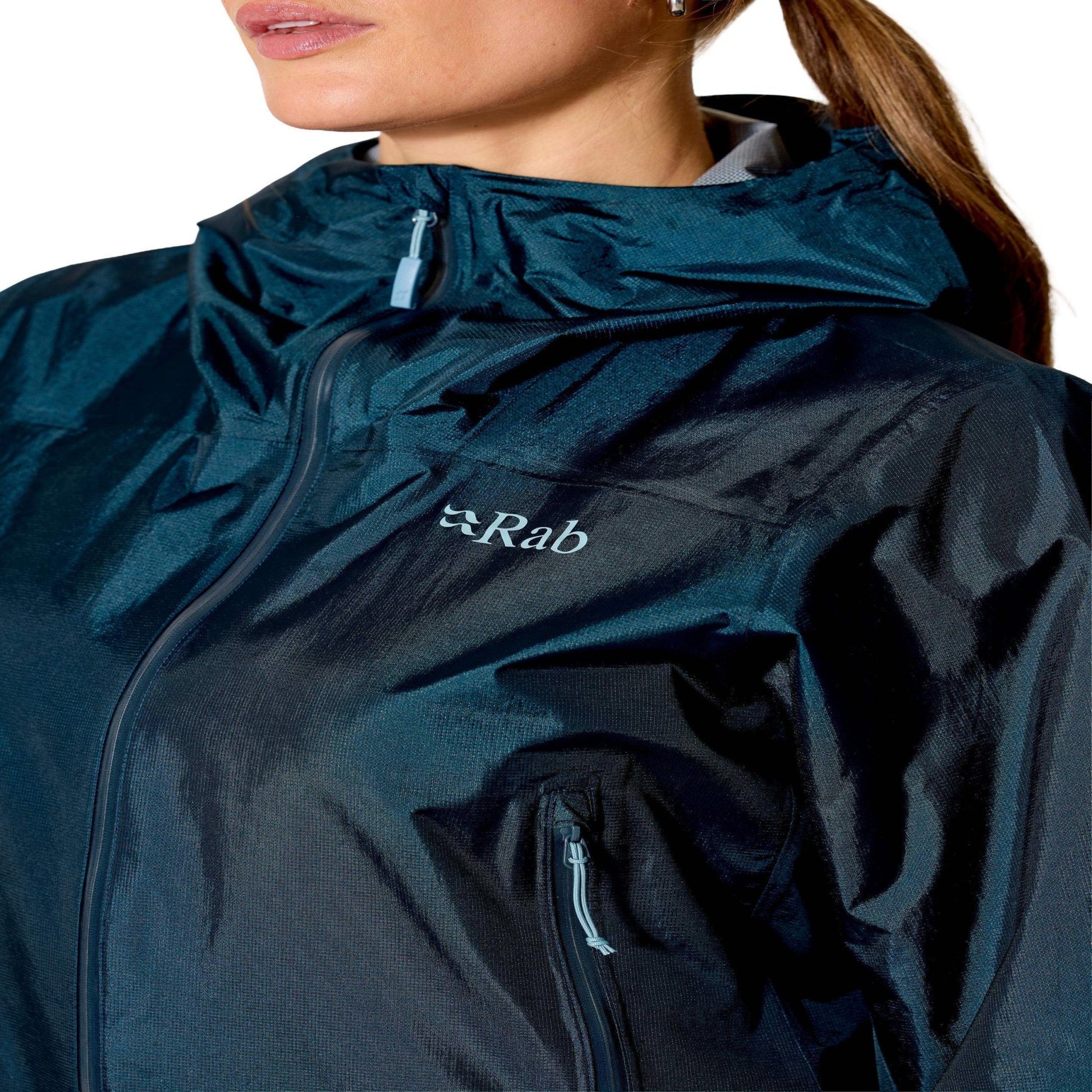 Rab Phantom Mountain Jacket Wmns – Chaqueta Impermeable Ultraligera para Trail Running y Montaña Técnica - Chaquetas