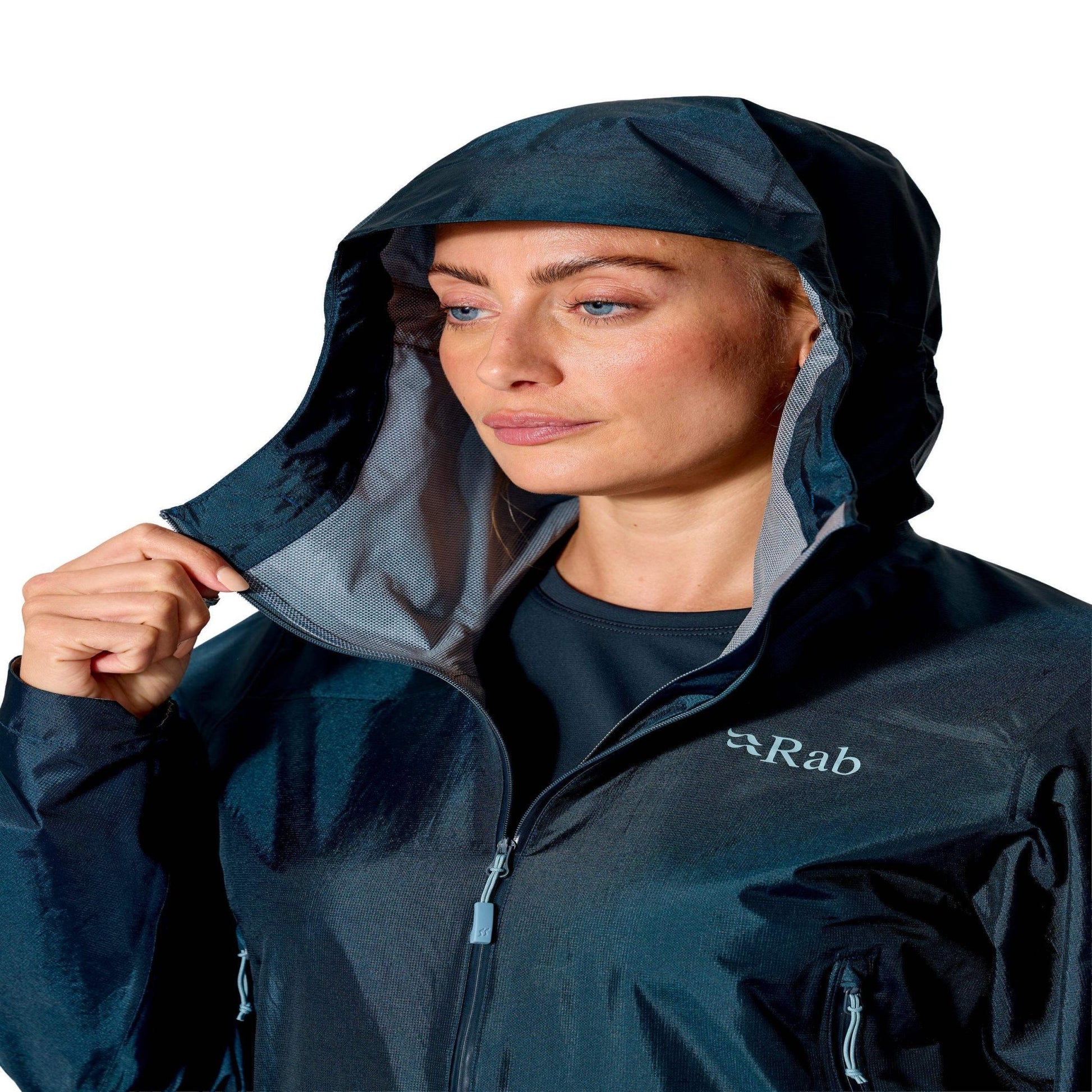 Rab Phantom Mountain Jacket Wmns – Chaqueta Impermeable Ultraligera para Trail Running y Montaña Técnica - Chaquetas