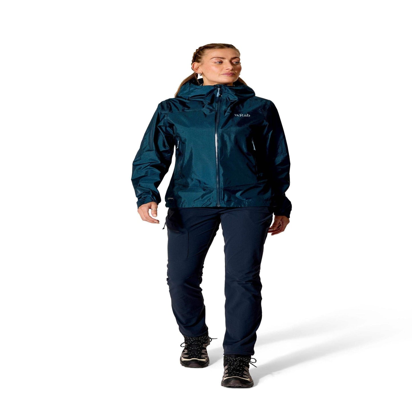 Rab Phantom Mountain Jacket Wmns – Chaqueta Impermeable Ultraligera para Trail Running y Montaña Técnica - Chaquetas