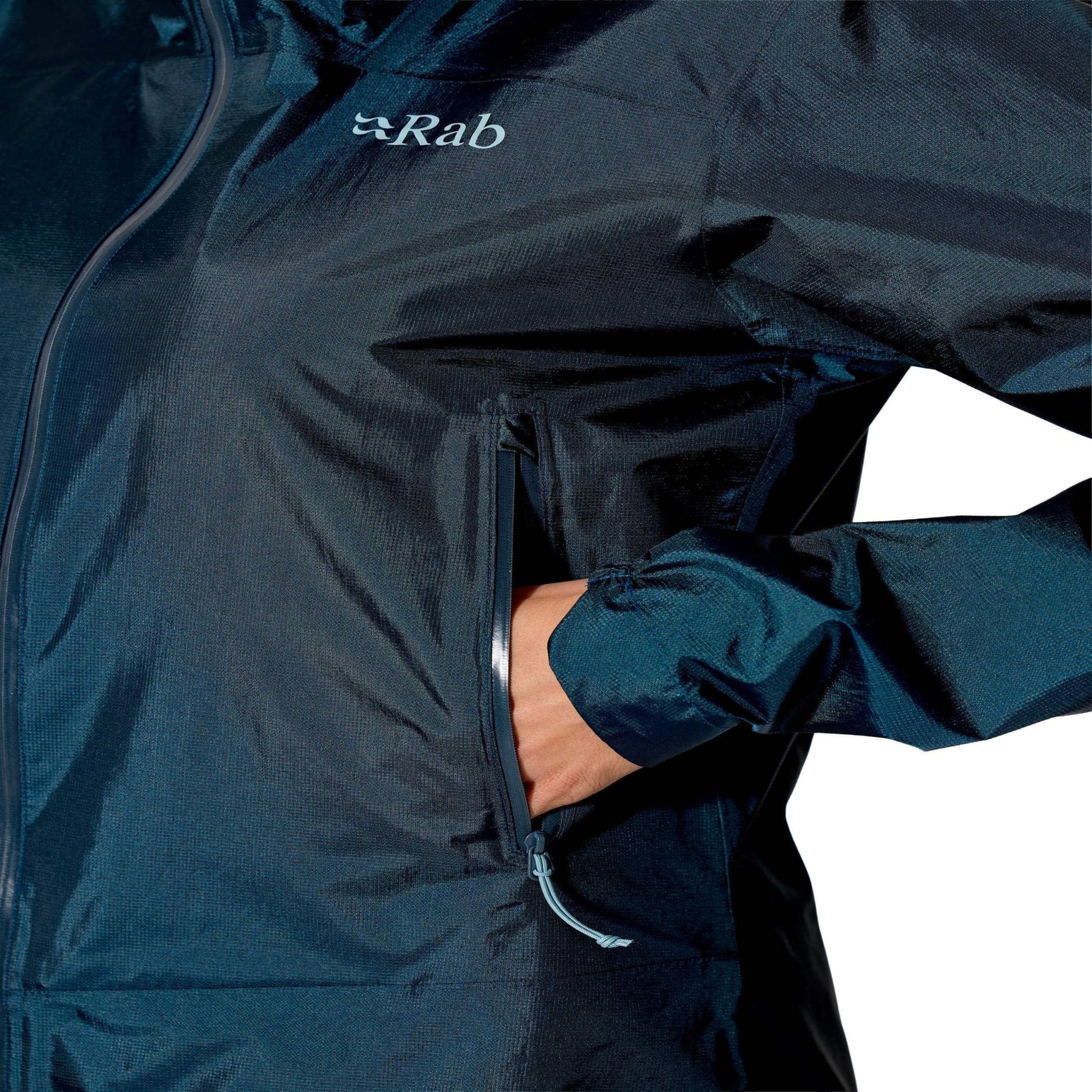 Rab Phantom Mountain Jacket Wmns – Chaqueta Impermeable Ultraligera para Trail Running y Montaña Técnica - Chaquetas