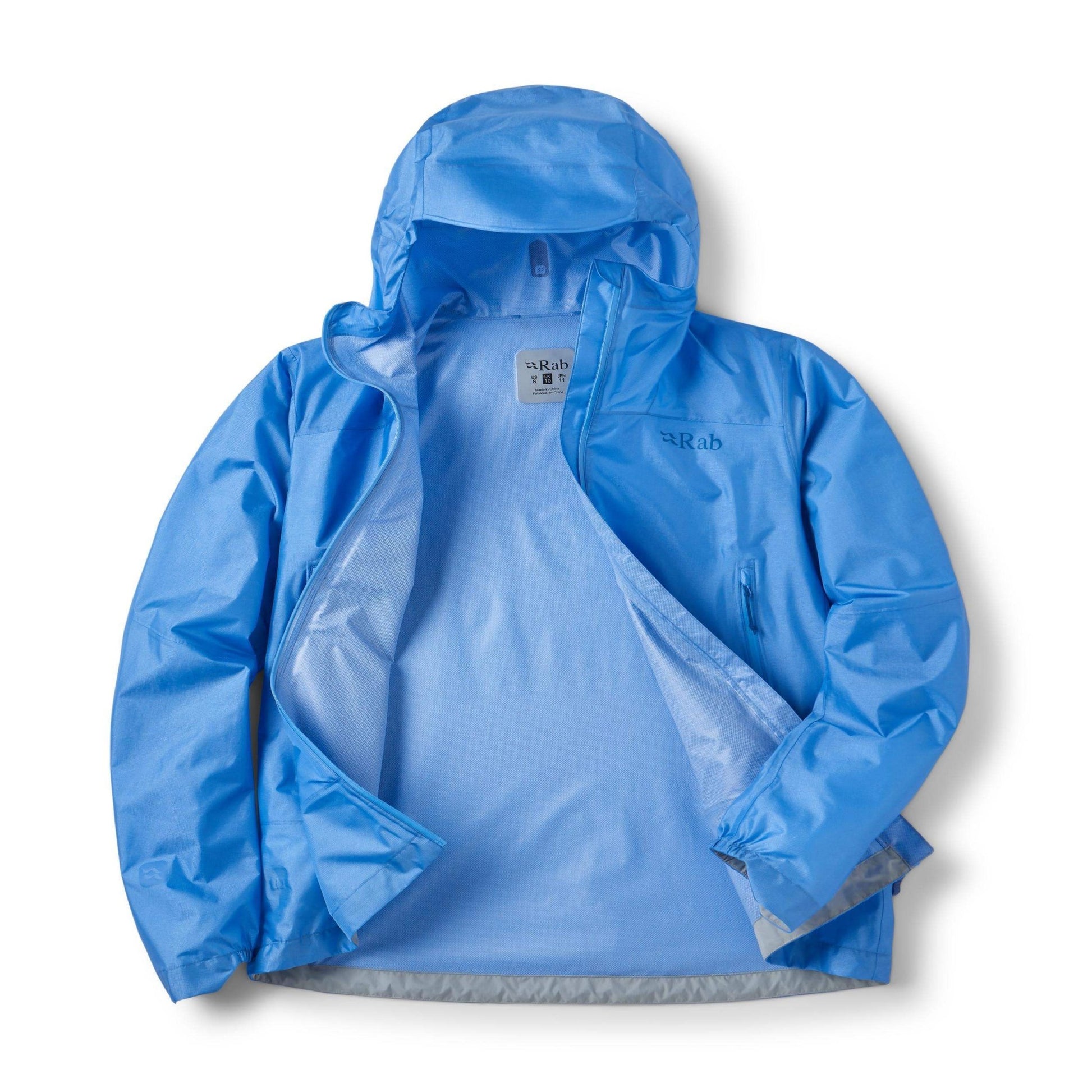 Rab Phantom Mountain Jacket Wmns – Chaqueta Impermeable Ultraligera para Trail Running y Montaña Técnica - Chaquetas
