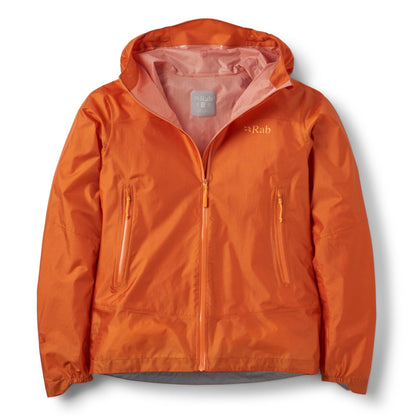 Rab Phantom Mountain Jacket Wmns – Chaqueta Impermeable Ultraligera para Trail Running y Montaña Técnica - Chaquetas