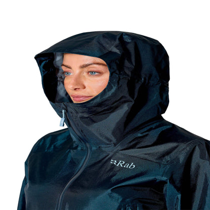 Rab Phantom Mountain Jacket Wmns – Chaqueta Impermeable Ultraligera para Trail Running y Montaña Técnica - Chaquetas