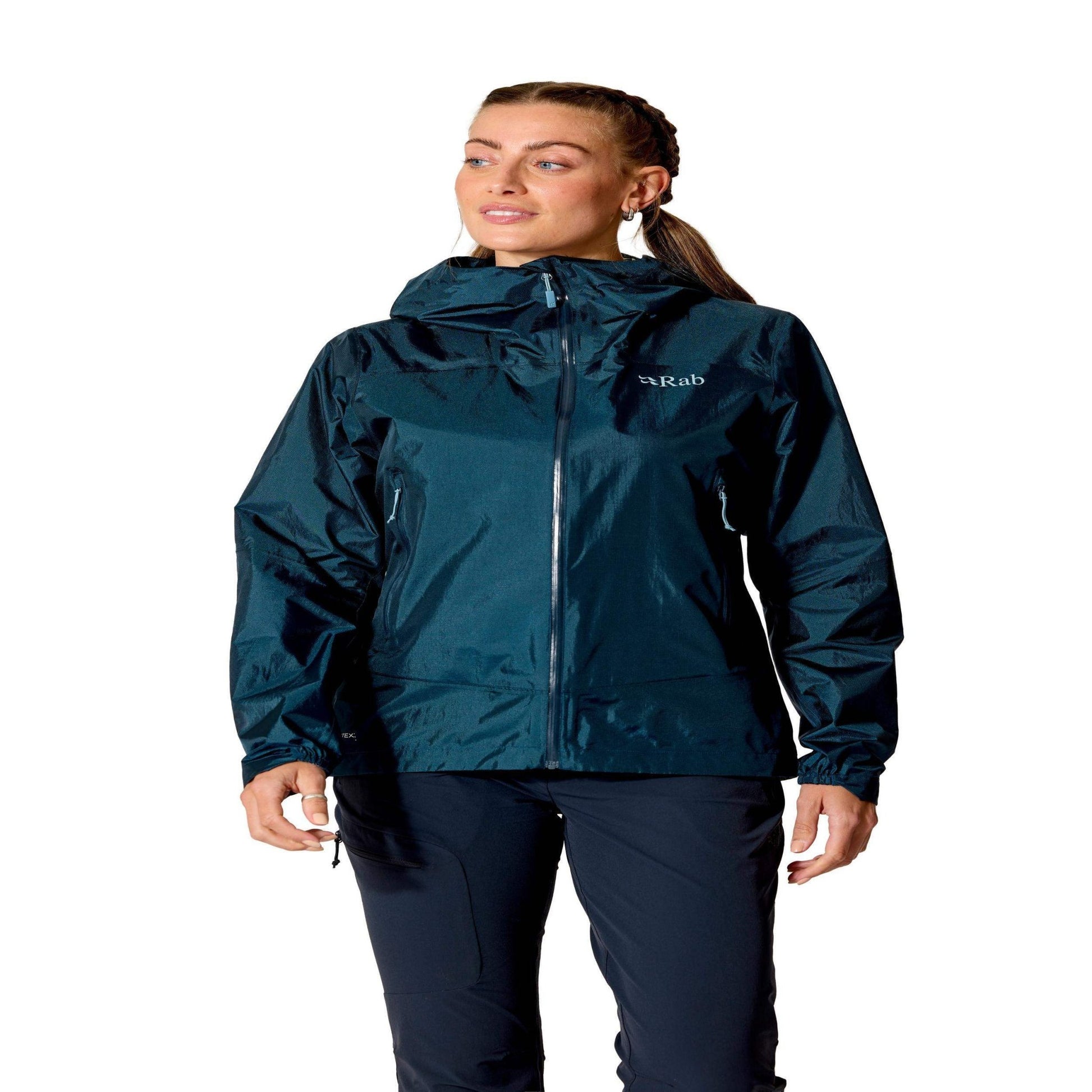 Rab Phantom Mountain Jacket Wmns – Chaqueta Impermeable Ultraligera para Trail Running y Montaña Técnica - Chaquetas
