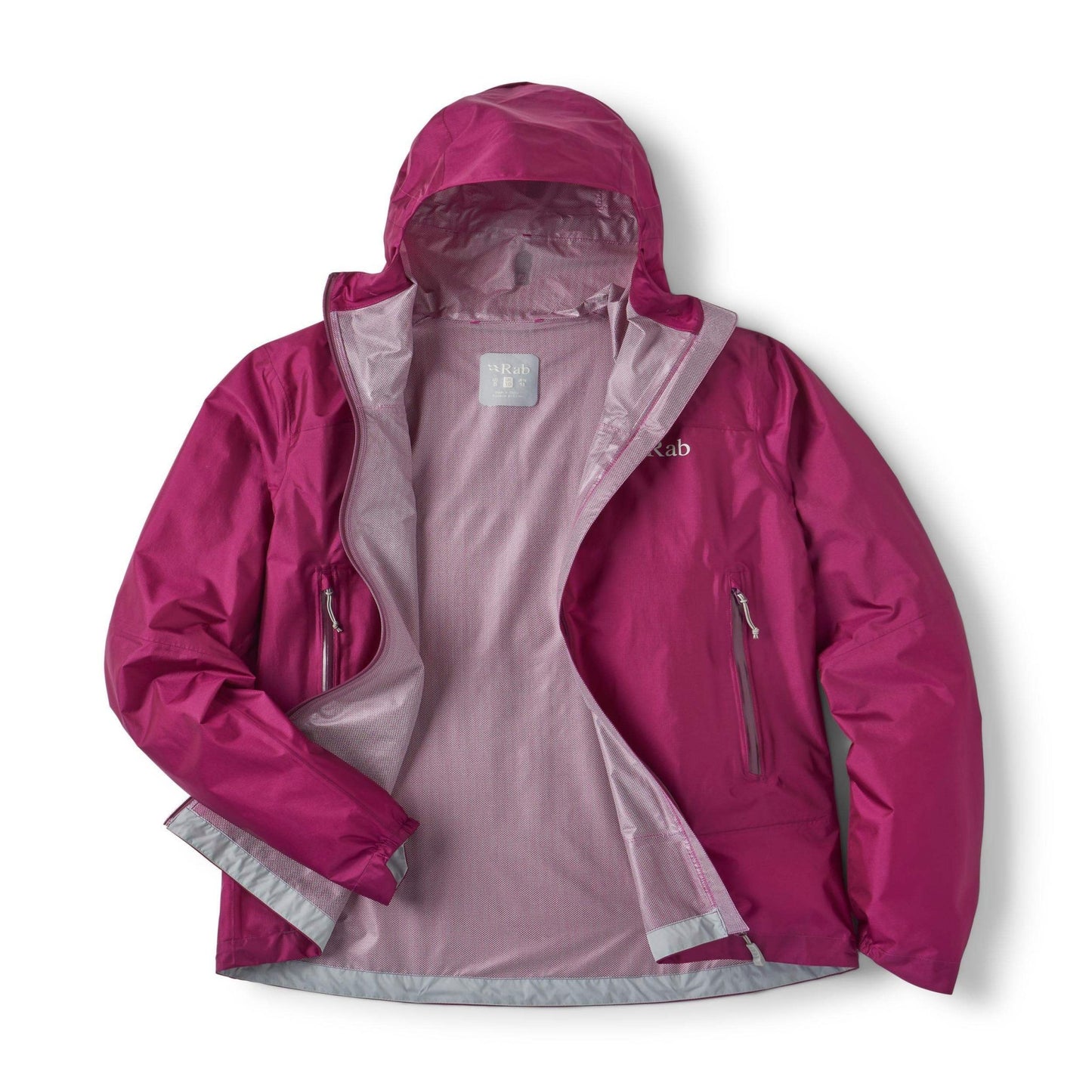 Rab Phantom Mountain Jacket Wmns – Chaqueta Impermeable Ultraligera para Trail Running y Montaña Técnica - Chaquetas