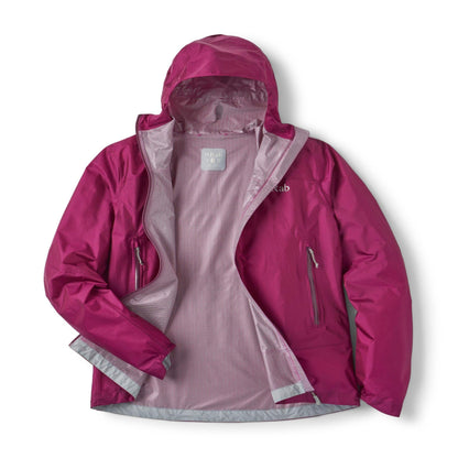 Rab Phantom Mountain Jacket Wmns – Chaqueta Impermeable Ultraligera para Trail Running y Montaña Técnica - Chaquetas
