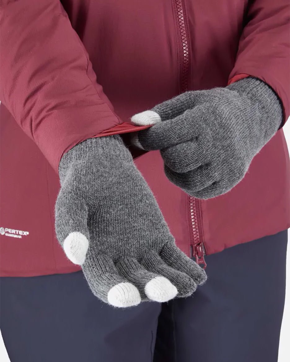 Rab Primaloft Glove - Mezcla de lana merino y PrimaLoft® Silver Performance Yarn - Guantes