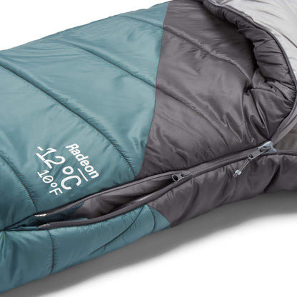 Rab Radeon - 12°C Sleeping Bag – Saco Sintético Técnico para Trekking y Montaña Fría - 