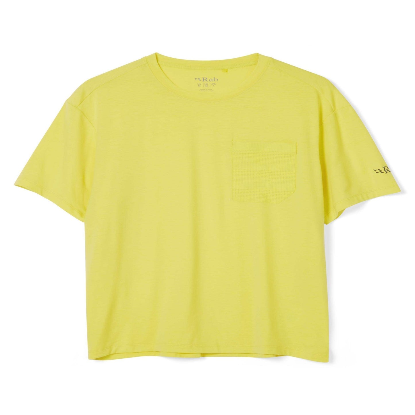 Rab Rivelin Pocket Tee – Camiseta Técnica Ligera Dryflo™ para Verano y Montaña - Camisetas técnicas