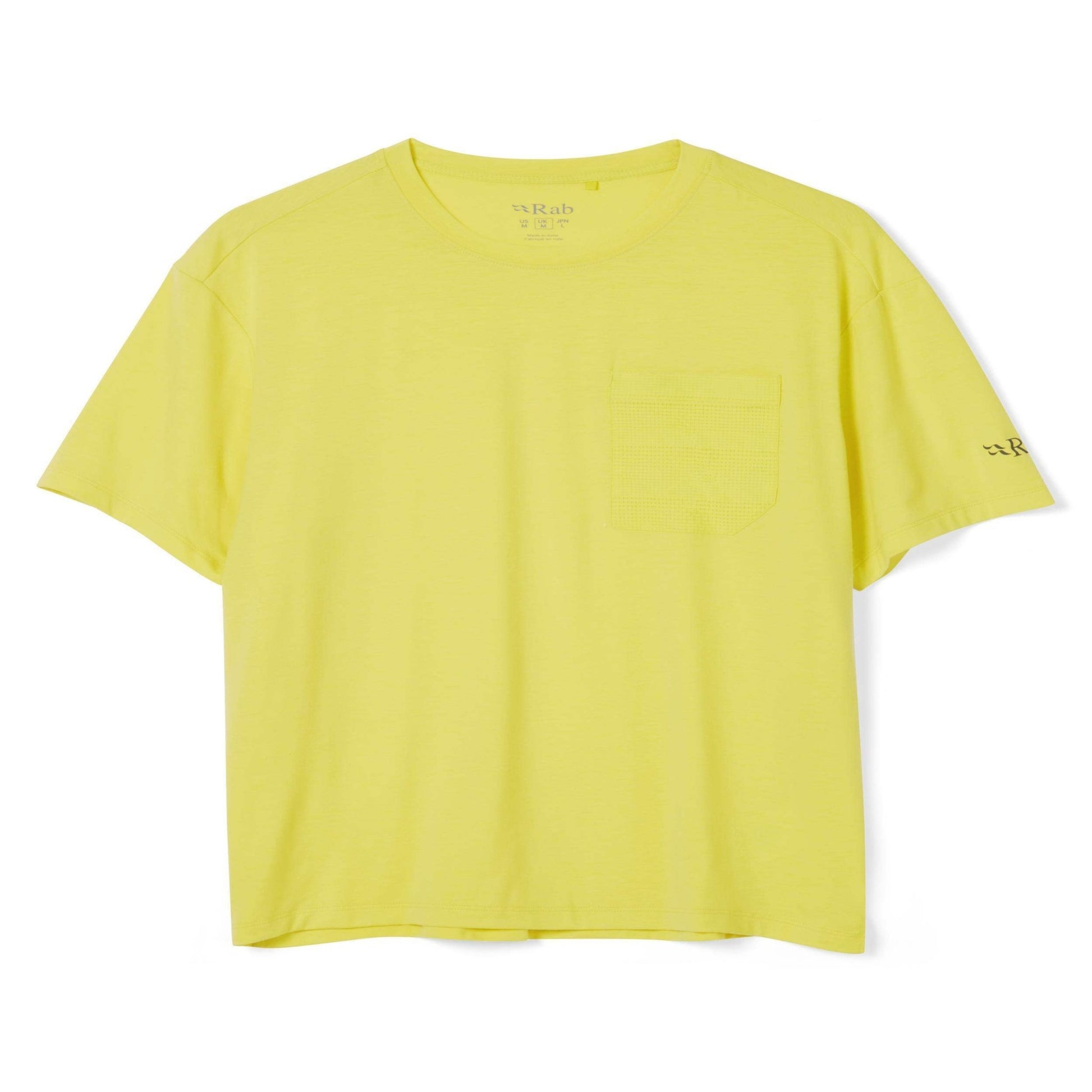 Rab Rivelin Pocket Tee – Camiseta Técnica Ligera Dryflo™ para Verano y Montaña - Camisetas técnicas