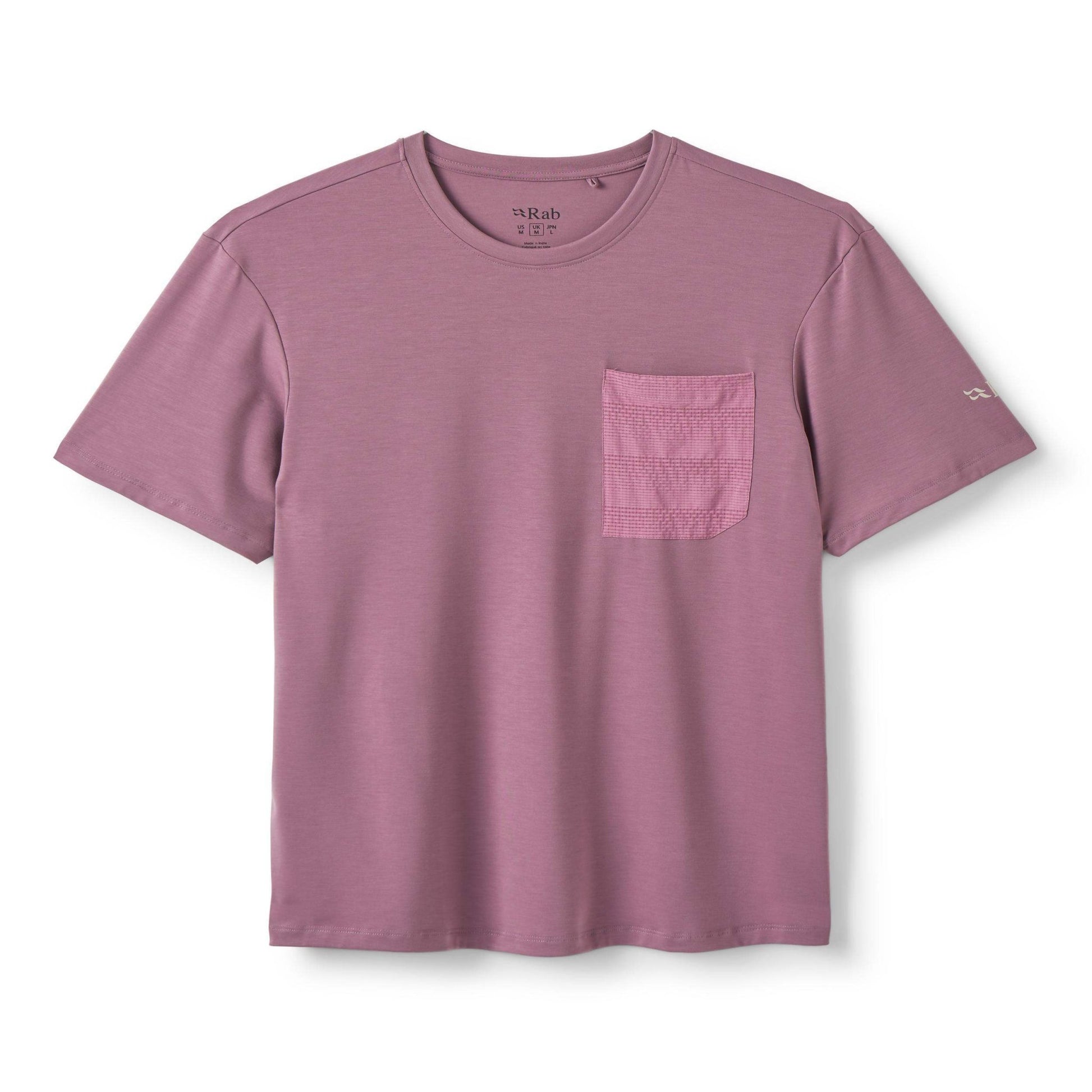 Rab Rivelin Pocket Tee – Camiseta Técnica Ligera Dryflo™ para Verano y Montaña - Camisetas técnicas