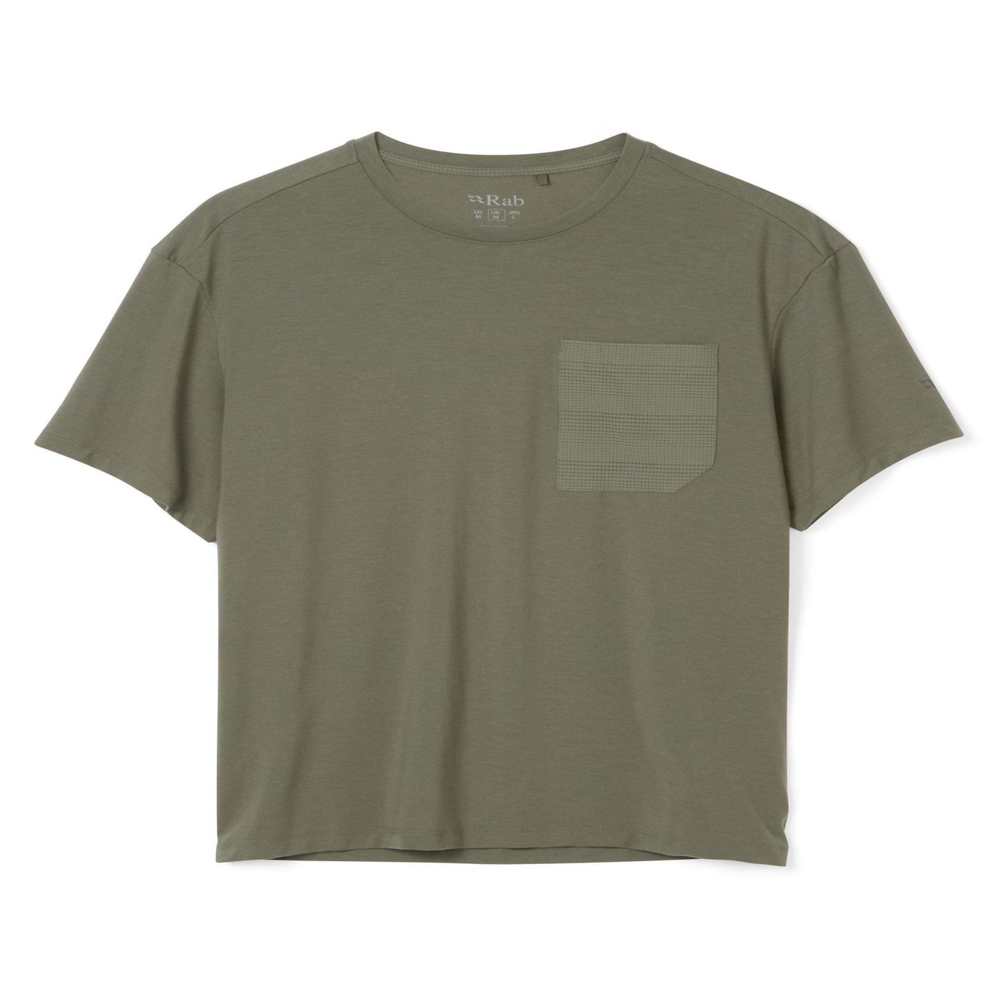 Rab Rivelin Pocket Tee – Camiseta Técnica Ligera Dryflo™ para Verano y Montaña - Camisetas técnicas