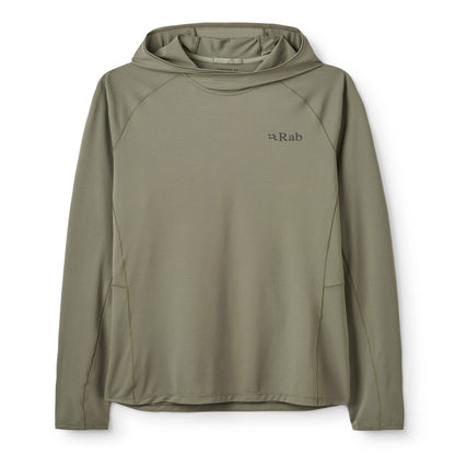 Rab Sonic Hoody – Camiseta técnica con capucha ligera Dryflo™ Air para alta actividad en montaña - 