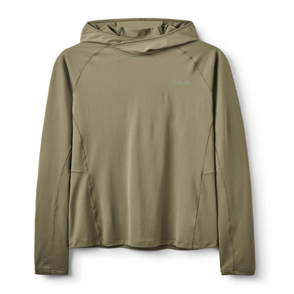 Rab Sonic Hoody – Camiseta técnica con capucha ligera Dryflo™ Air para alta actividad en montaña - 