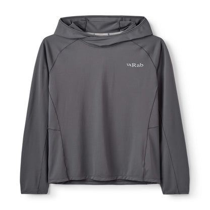 Rab Sonic Hoody – Camiseta técnica con capucha ligera Dryflo™ Air para alta actividad en montaña - 