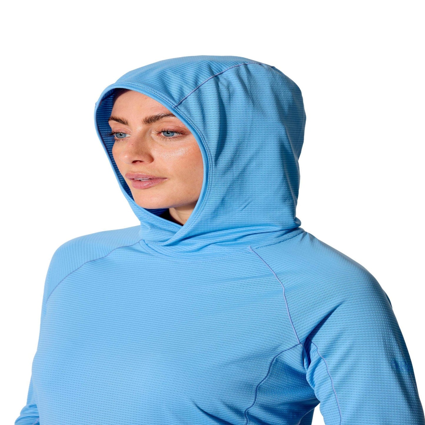 Rab Sonic Hoody Wmns – Camiseta técnica con capucha ligera Dryflo™ Air para alta actividad en montaña - 