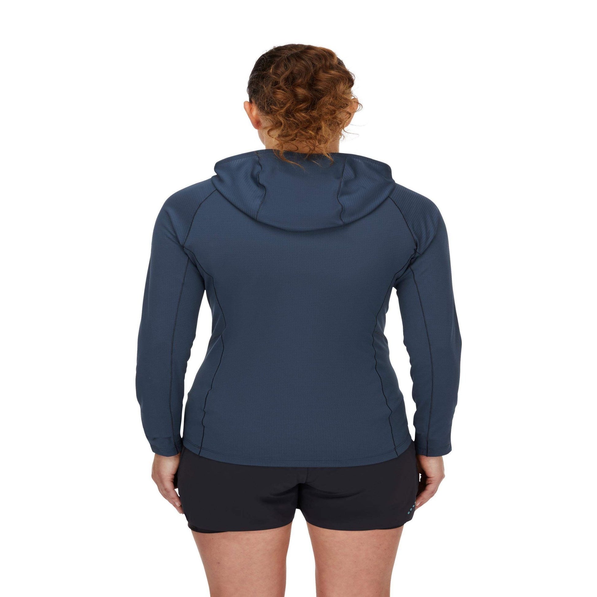 Rab Sonic Hoody Wmns – Camiseta técnica con capucha ligera Dryflo™ Air para alta actividad en montaña - 