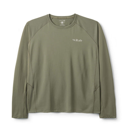 Rab Sonic LS Tee - Camiseta Técnica Manga Larga Ultraligera para Trail Running y Montaña - 