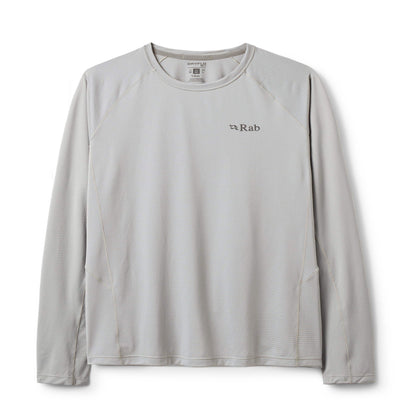 Rab Sonic LS Tee - Camiseta Técnica Manga Larga Ultraligera para Trail Running y Montaña - 
