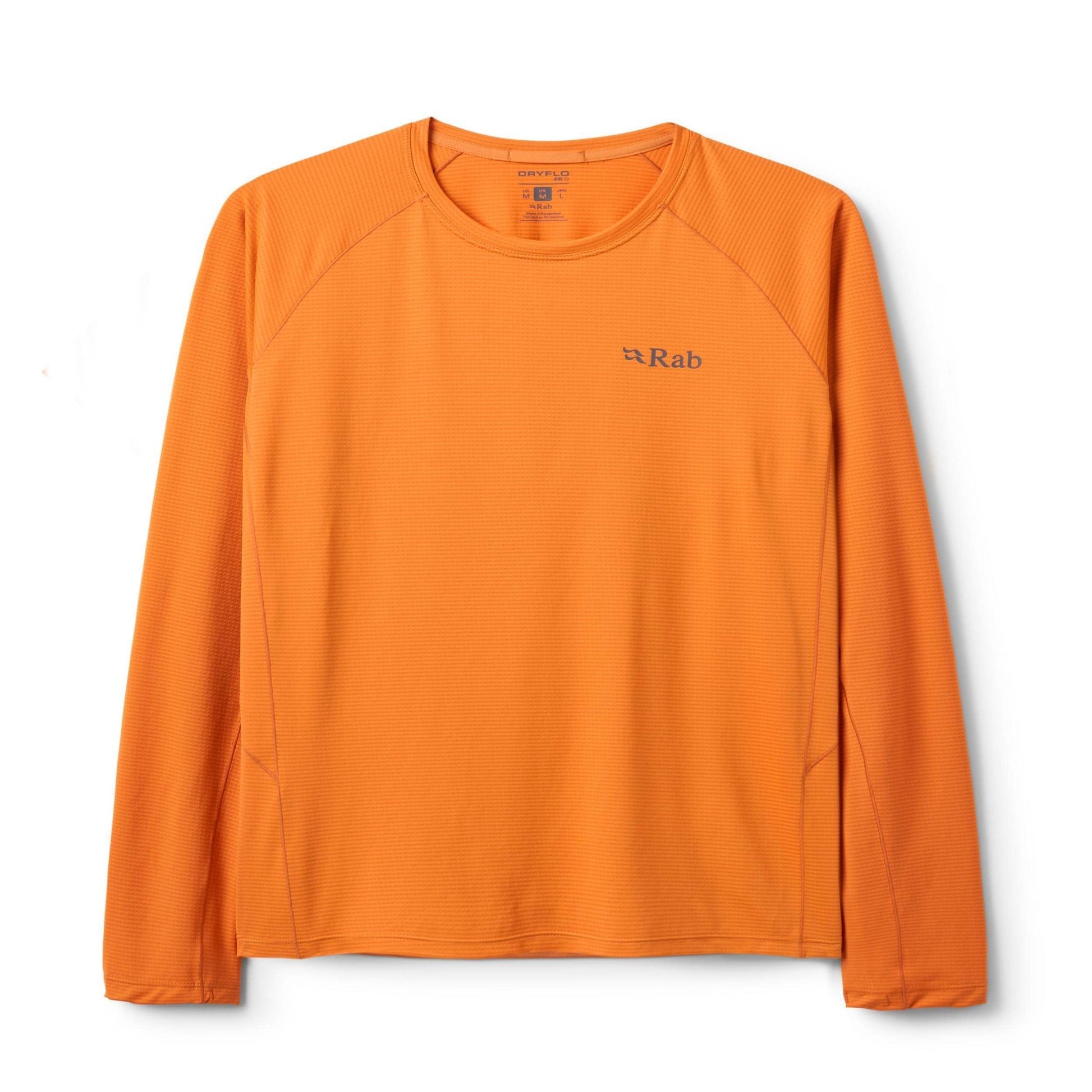 Rab Sonic LS Tee - Camiseta Técnica Manga Larga Ultraligera para Trail Running y Montaña - 
