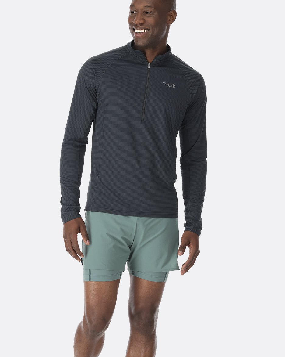 Rab Sonic LS Zip - Secado Rápido Antiolores - 30% - Camisetas