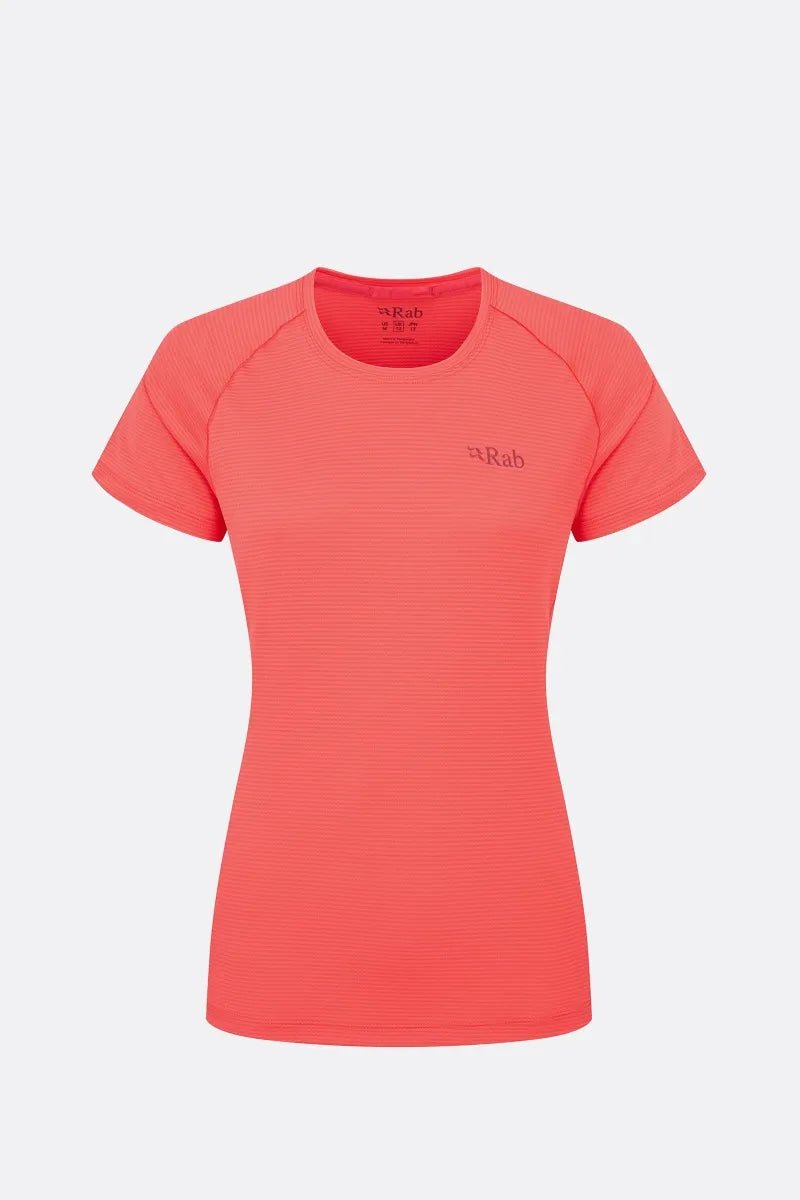 Rab Sonic Tee W'S - Secado Rápido Antiolores - Camisetas Manga Corta